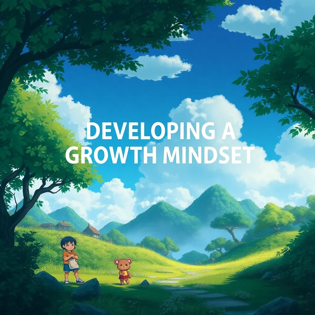 Developing a Growth Mindset