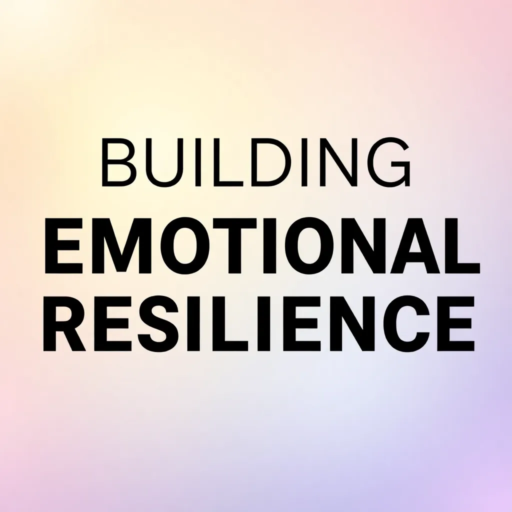 Building Emotional Resilience